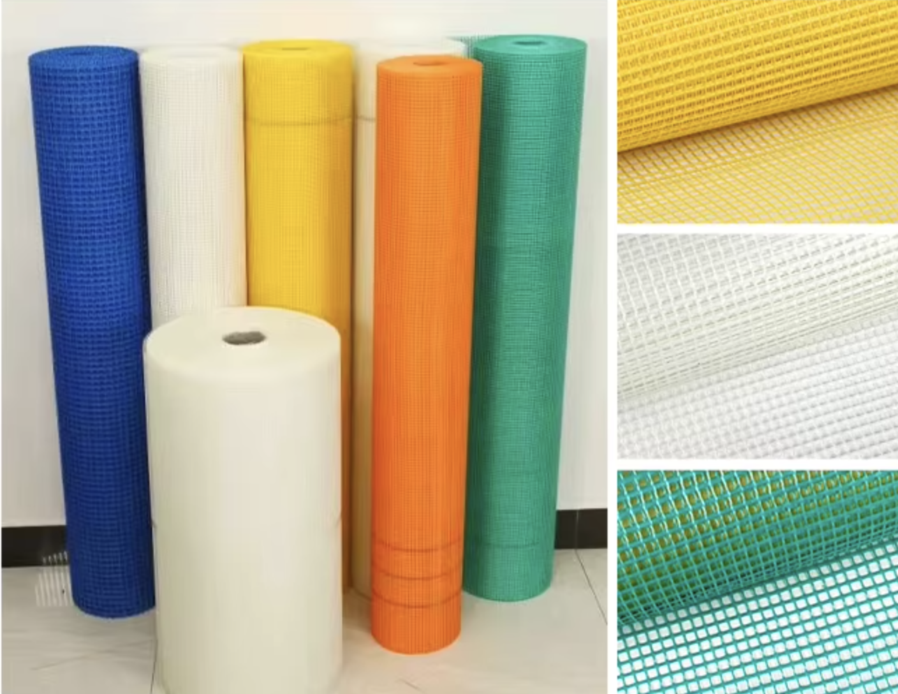 Fiberglass Mesh for Interior Wall Reinforcement